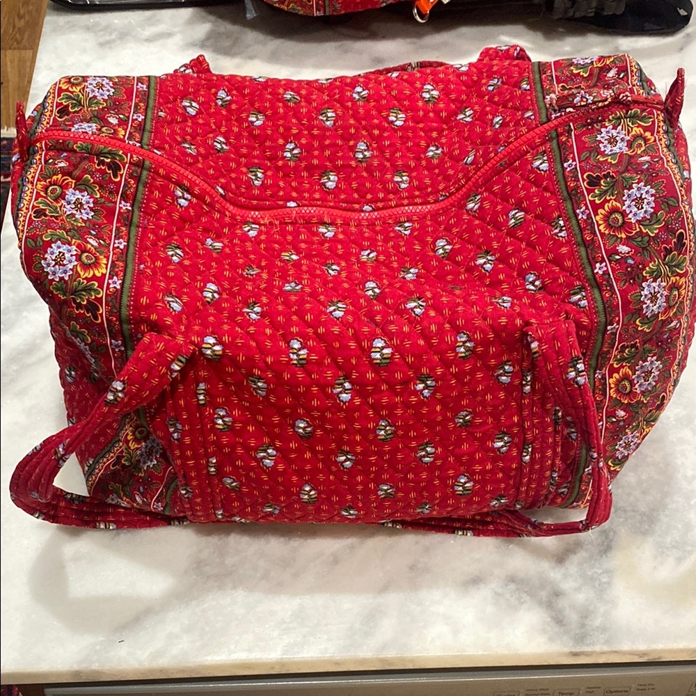 Vera Bradley Red Floral Bag